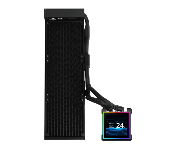 Lian Li HydroShift II LCD-S 360N RGB LCD Fanless Black 360mm - 1486799 - zdjęcie